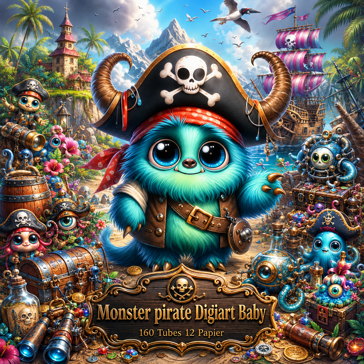 (image for) Monster pirate